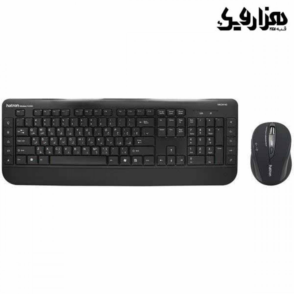 ست کیبورد و ماوس بی سیم Hatron مدل HKCW140