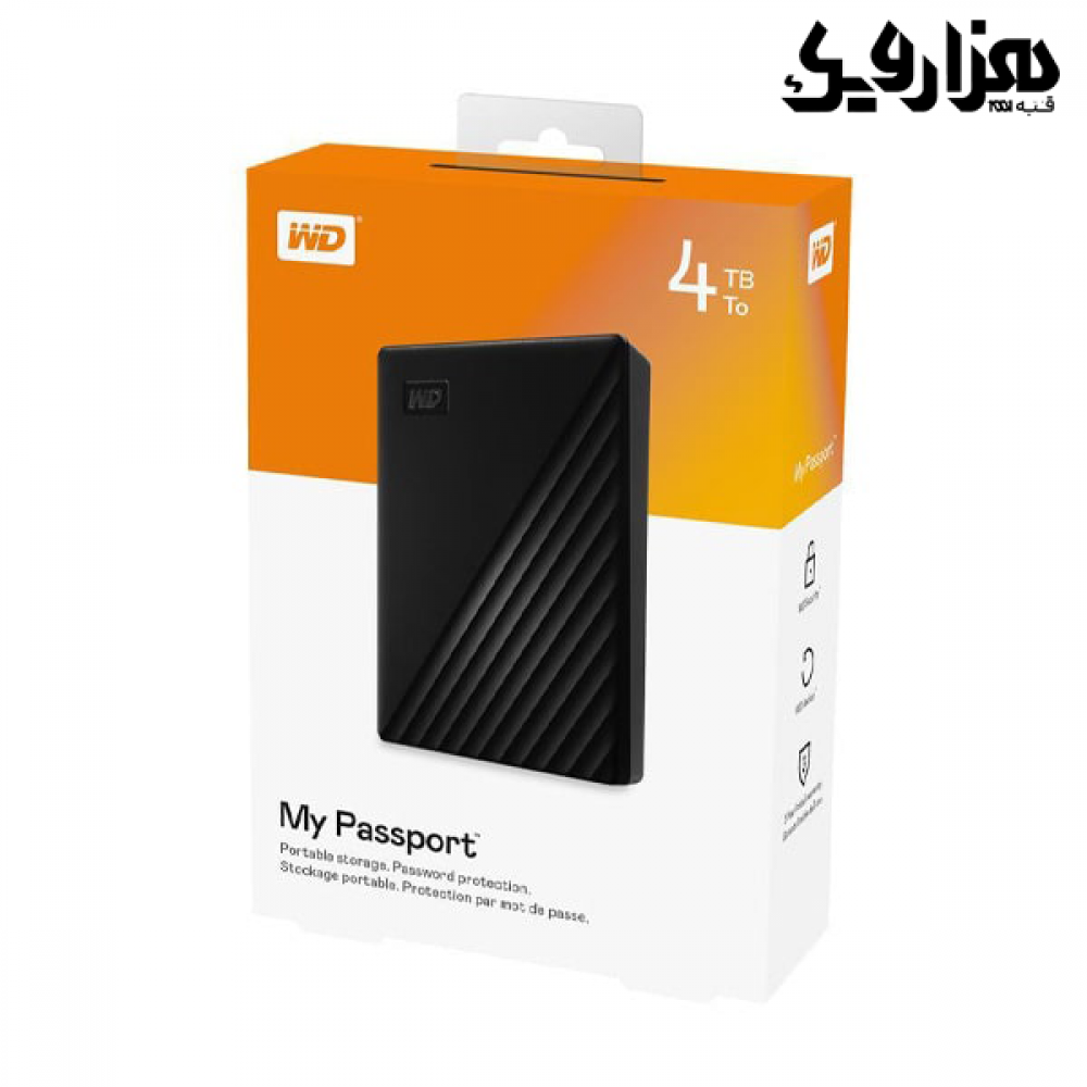هارد HDD Western Digital My Passport ظرفیت 4TB