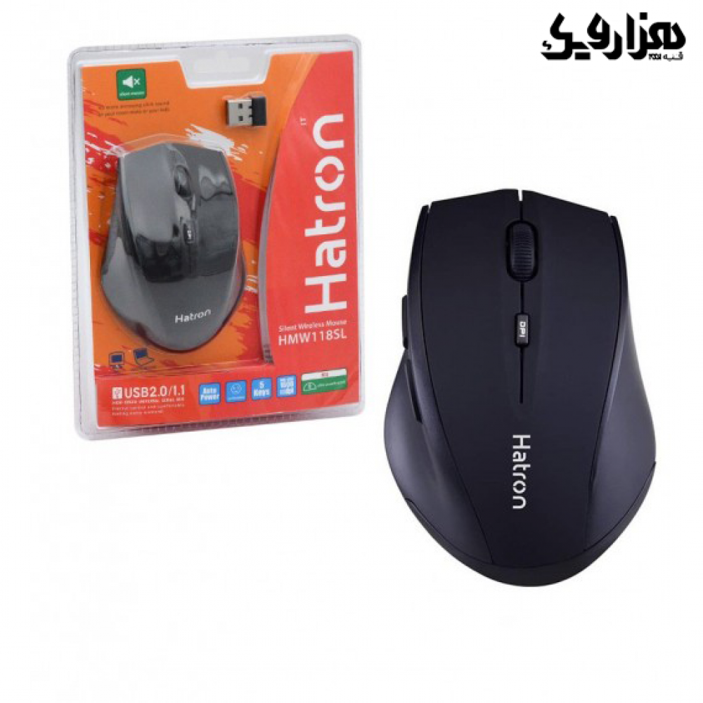 ماوس بی‌سیم Hatron مدل HMW118SL