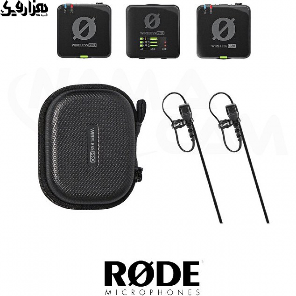 میکروفون یقه ای بی سیم مدل rode WIRELESS PRO 