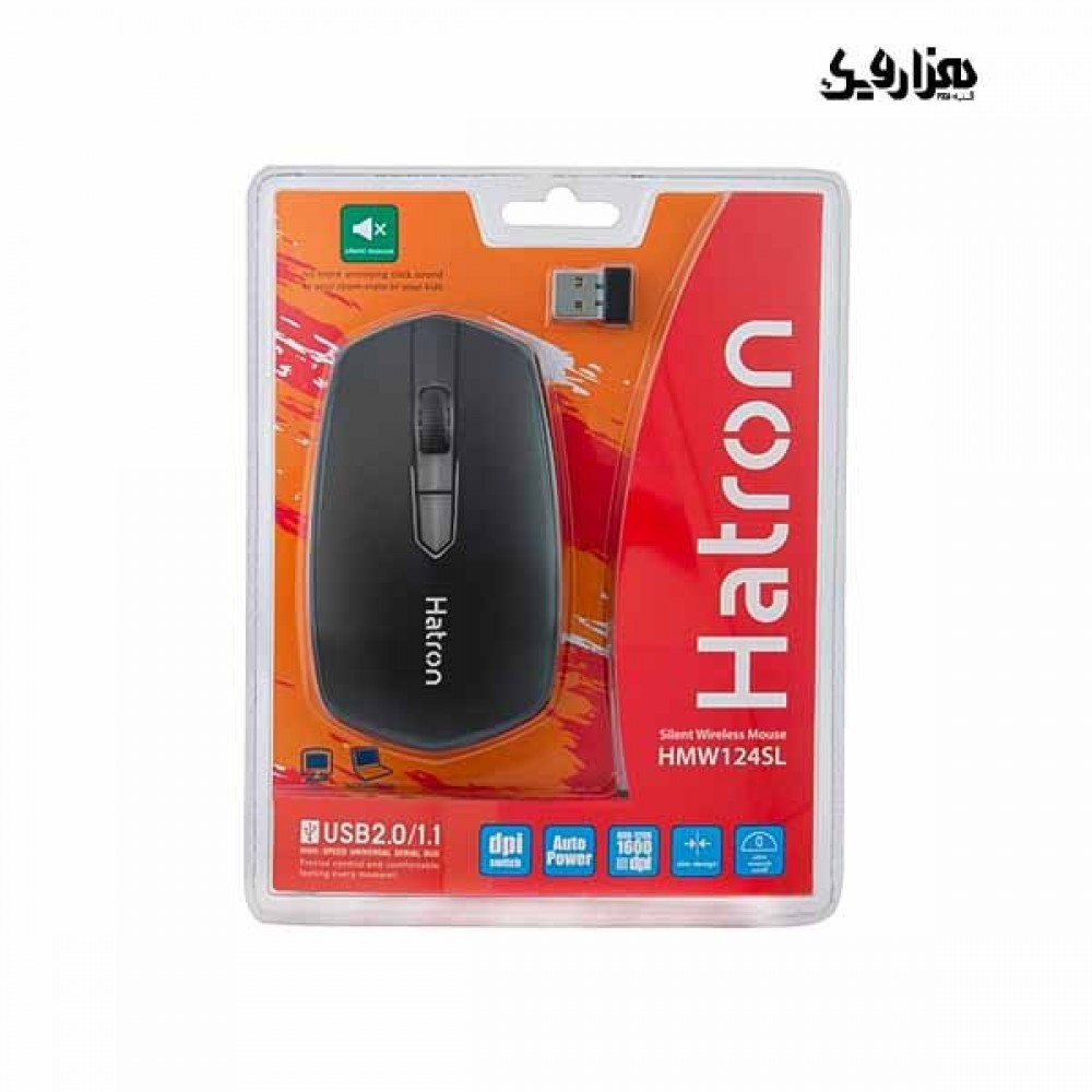 ماوس بی سیم Hatron مدل HMW124SL